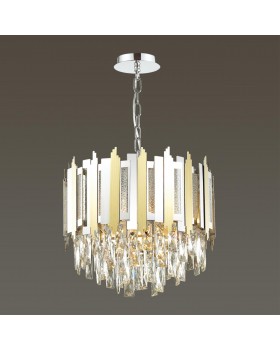 4635/5 CLASSIC ODL20 447 золото/хром/хрусталь Люстра E14 5*40W 220V RUNA-foto3