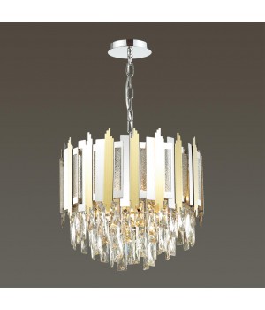 4635/5 CLASSIC ODL20 447 золото/хром/хрусталь Люстра E14 5*40W 220V RUNA-foto3