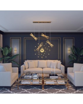 4638/2 HALL ODL20 349 золотой/металл Подвес G9 2*40W 220V DORTA-foto3