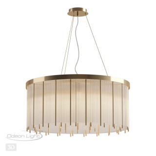 4788/10 HALL ODL21 454 золото/металл/стекло Люстра E14 10*40W YORK-foto5