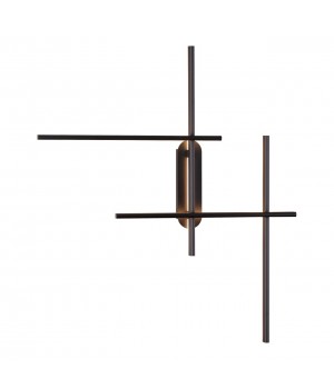 3890/36WL L-VISION ODL20 147 черный/металл Настенный светильник LED 3000K 36W 220V RUDY-foto6