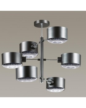3741/6C MODERNI LN19 85 чёрный, хром Люстра потолочная E14 6*60W 220V JARED-foto3