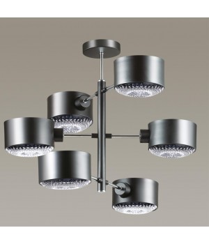 3741/6C MODERNI LN19 85 чёрный, хром Люстра потолочная E14 6*60W 220V JARED-foto3