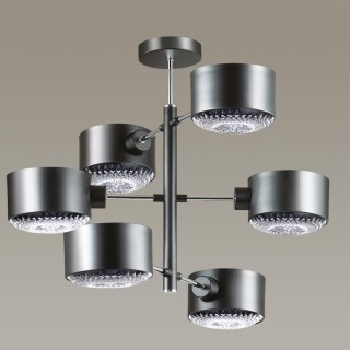 3741/6C MODERNI LN19 85 чёрный, хром Люстра потолочная E14 6*60W 220V JARED-foto3