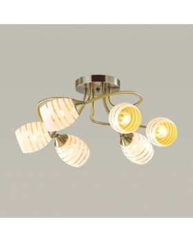 4528/6C COMFI LN21 053 античная бронза Люстра потолочная E27 6*60W 220V DOROTHY-foto4