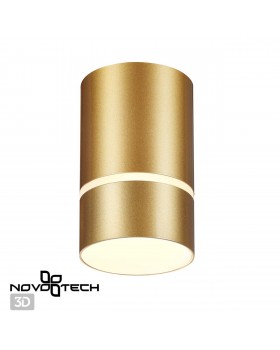 370734 OVER NT21 216 золото Светильник накладной IP20 GU10 9W 235V ELINA-foto4