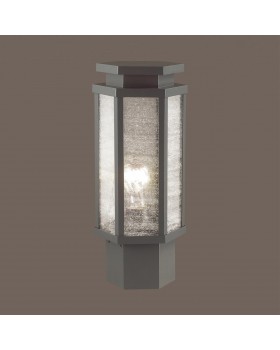 4048/1B NATURE ODL18 585 темно-серый/белый Уличный светильник на столб IP44 E27 100W 220V GINO-foto3