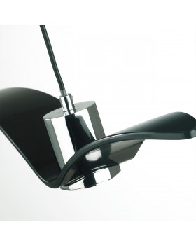 4901/1A PENDANT ODL22 289 чёрный/хром/стекло Подвес GU10 1*5W BIRDS-foto7