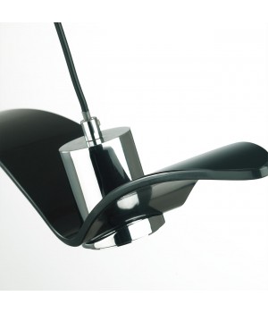 4901/1A PENDANT ODL22 289 чёрный/хром/стекло Подвес GU10 1*5W BIRDS-foto7