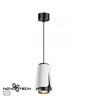 370827 OVER NT22 165 белый Светильник накладной, провод 2м IP20 GU10 9W 220V TULIP-foto4