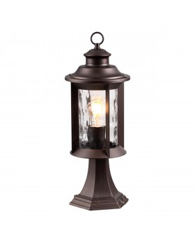 4961/1A NATURE ODL22 565 темно-коричневый/стекло Ландшафтный светильник на столб E27 1*60W IP44 MAVRET-foto5