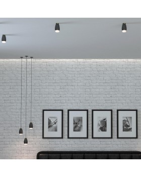 370911 OVER NT22 289 черный/золото Светильник накладной влагозащищенный IP44 GU10 9W 220V GENT-foto3