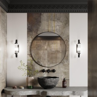 4942/1W DROPS ODL22 539 хром/прозрачный/стекло Настенный светильн. E14 1*40W IP44 TOLERO-foto3