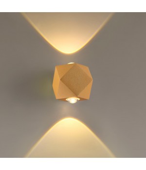 4220/4WL HIGHTECH ODL21 189 золотист/металл Настенный светильник IP54 LED 4W 358Лм 3200K DIAMANTA-foto3