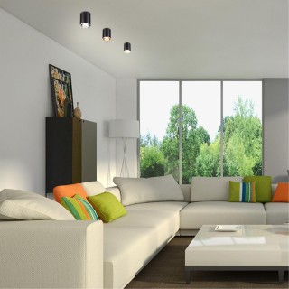 370530 KONST NT19 147 черный Накладной светильник IP20 GU10 220V UNITE-foto3