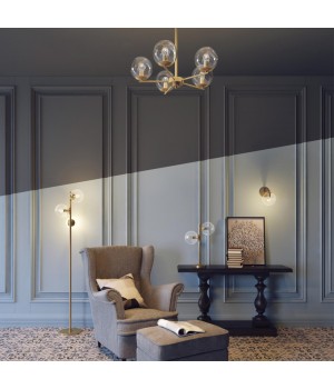 3769/1W MODERNI LN19 082 латунь Бра E14 60W 220V BLAIR-foto3