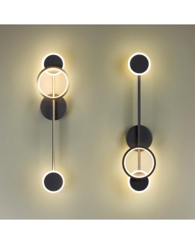 4321/16WL MIDCENT ODL22 169 металл/черный с бронзой Настенный светильник IP20 LED 16W 555Лм 3000K DENZEL-foto4