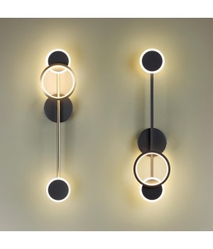 4321/16WL MIDCENT ODL22 169 металл/черный с бронзой Настенный светильник IP20 LED 16W 555Лм 3000K DENZEL-foto4