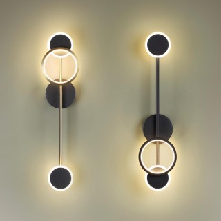 4321/16WL MIDCENT ODL22 169 металл/черный с бронзой Настенный светильник IP20 LED 16W 555Лм 3000K DENZEL-foto4