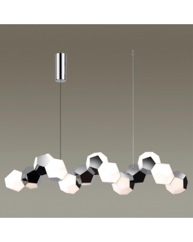 4304/74L HIGHTECH ODL22 165 хром Подвесной светильник IP20 LED 83W 4440Лм 4000K BINGO-foto4