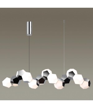 4304/74L HIGHTECH ODL22 165 хром Подвесной светильник IP20 LED 83W 4440Лм 4000K BINGO-foto4