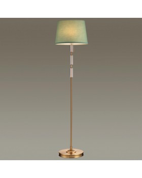 4887/1F MODERN ODL_EX22 89 бронзовый/зеленый/абажур ткань Торшер E27 1*60W LONDON-foto4