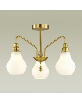 4562/3C MODERNI LN21 118 латунь Люстра потолочная E27 3*60W 220V ELEONORA-foto3