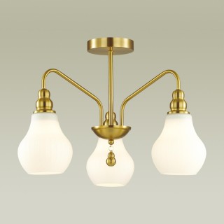 4562/3C MODERNI LN21 118 латунь Люстра потолочная E27 3*60W 220V ELEONORA-foto3