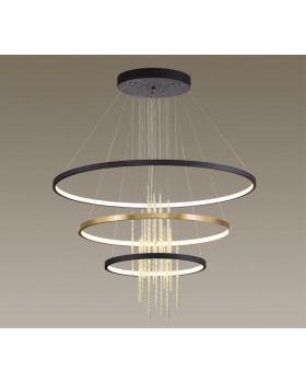 3901/99L L-VISION ODL20 215 золотистый/стекло/металл Подвесной светильник LED 4000K 113W 220V MONICA-foto10