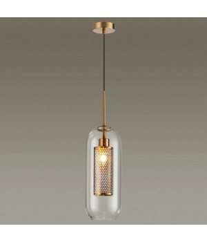 4940/1 PENDANT ODL22 291 античн.бронза/металл/прозрачный/стекло Подвес E27 1*40W CLOCKY-foto3