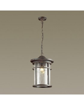 4044/1 NATURE ODL18 589 коричневый/патина Уличный светильник-подвес IP44 E27 100W 220V VIRTA-foto3