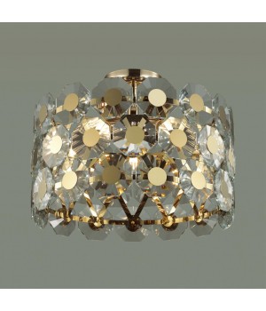 4974/5C HALL ODL22 373 золотой/хрусталь Люстра потолочная E14 5*40W TOKATA-foto3