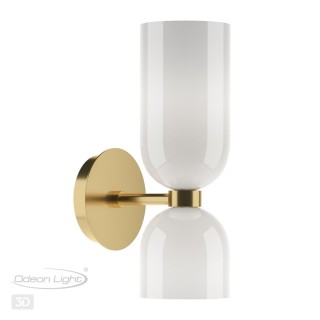 4798/2W MIDCENT ODL21 339 бронзовый/белый Бра с выкл. E14 2*60W ORINOCO-foto5