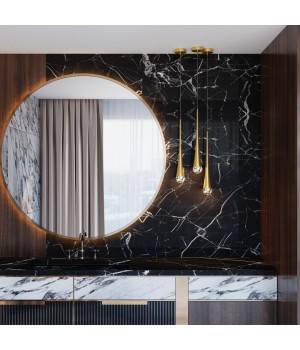 4278/1W L-VISION ODL21 157 прозрачн/золот фольг-ние Настенный светильник IP20 GU10 LED max 6W GOTA-foto3