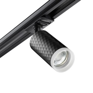 370849 PORT NT22 066 черный Светильник трековый однофазный двухжильный IP20 GU10 9W 220V BRILL-foto4