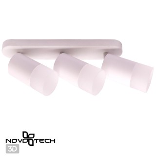 370740 OVER NT21 214 белый Светильник накладной IP20 GU10 9W 235V FLAX-foto4