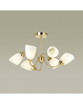 4532/6C COMFI LN21 051 золотой, белый Люстра потолочная E14 6*40W 220V DARLENE-foto3