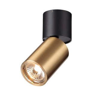 4280/1С HIGHTECH ODL22 269 черный с античной бронзой Потолочный светильник IP20 GU10 50W DUETTA-foto4