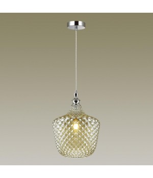 4706/1 PENDANT ODL20 285 св.коричневый/хром Подвес E27 60W 220V VITA-foto3