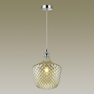 4706/1 PENDANT ODL20 285 св.коричневый/хром Подвес E27 60W 220V VITA-foto3