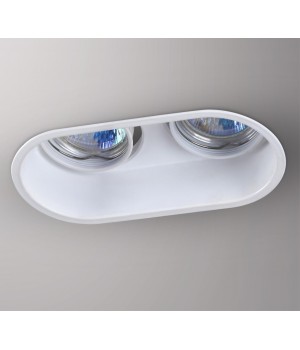 370564 SPOT NT19 278 белый Встраиваемый светильник IP20 GU10 2*50W 220-240V CLOUD-foto5