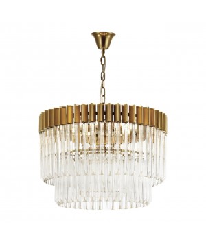 4675/8 HALL ODL20 418 бронзовый/прозрачный Люстра E14 8*40W 220V MORIA-foto6