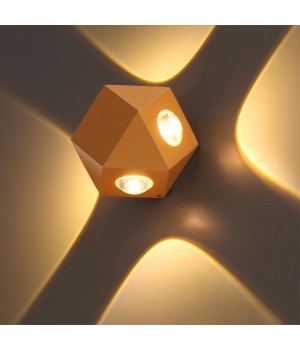 4220/8WL HIGHTECH ODL21 189 золотист/металл Настенный светильник IP54 LED 8W 724Лм 3200K DIAMANTA-foto7