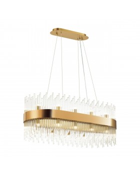 4722/24 HALL ODL22 475 бронзовый/стекло/прозрачный Люстра G9 24*33W 220V FOCCO-foto4