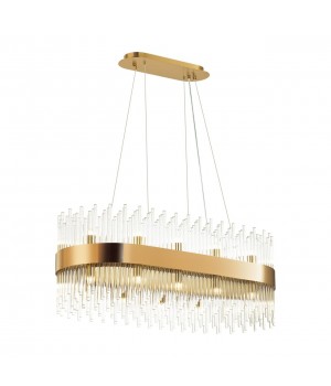 4722/24 HALL ODL22 475 бронзовый/стекло/прозрачный Люстра G9 24*33W 220V FOCCO-foto4