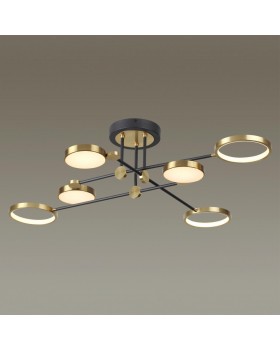 4320/60CL MIDCENT ODL22 167 металл/черный с бронзой Потолочный светильник IP20 LED 55W 2615Лм DENZEL-foto3