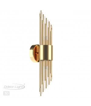 4847/2W HALL ODL21 461 золото/металл/стекло Бра G9 2*40W FLAMBI-foto5