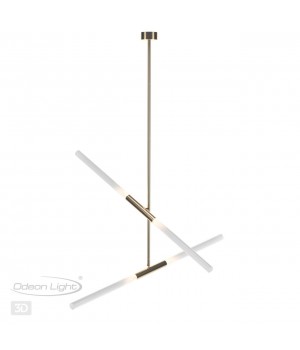 4306/4 HIGHTECH ODL22 115 золото Потолочный светильник IP20 G9 4*40W SOHO-foto6