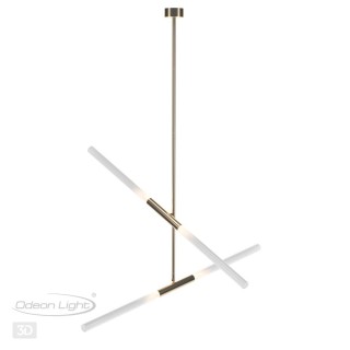 4306/4 HIGHTECH ODL22 115 золото Потолочный светильник IP20 G9 4*40W SOHO-foto6