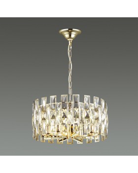 4121/8 HALL ODL19 481 золото/хрусталь Люстра E14 8*40W DIORA-foto4